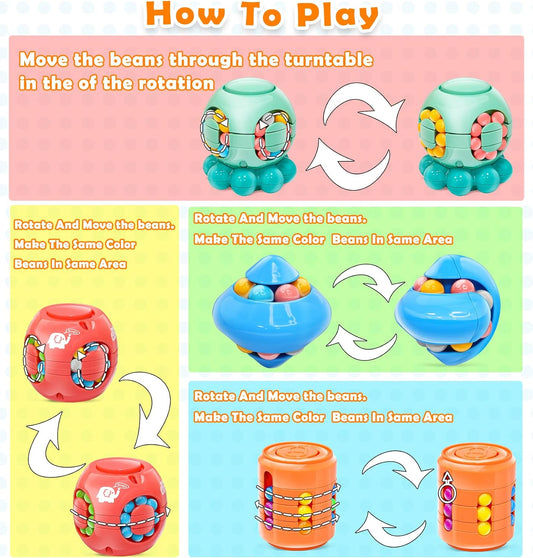 12-Pack Jumbo Prefilled Eggs with Fidget & Puzzle Toys