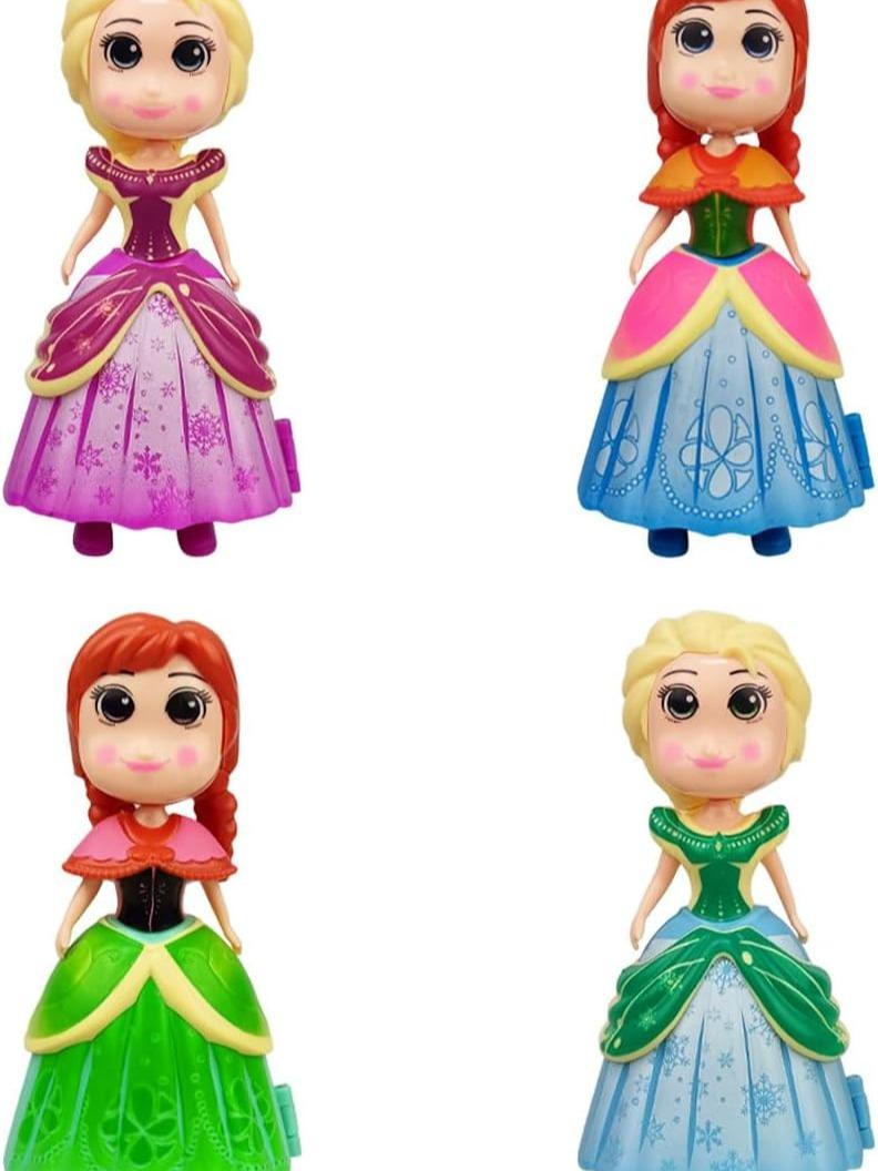 Princess Surprise Eggs with Deformation Toys – 8-Pack Party Favors