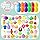 48 Pcs Easter Prefilled Eggs with Mochi Squishy Toys, Kawaii Stress Reliever Squishy Toy for Easter Egg Hunt, Kids Party Favor, Basket Stuffers, Goodie Bag Fillers, Classroom Prize Supplies