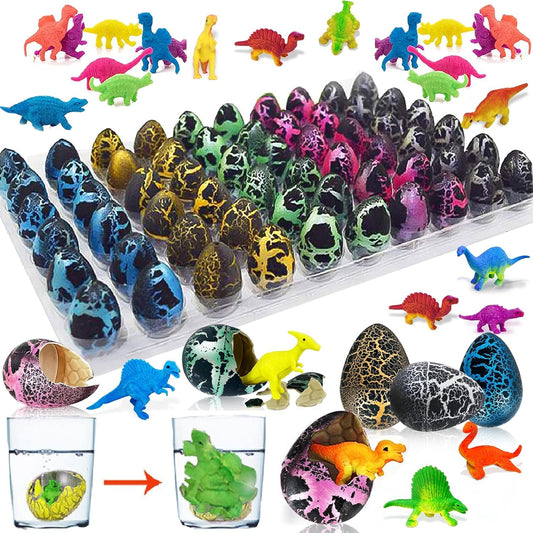 60-Pack Grow-in-Water Hatching Dinosaur Eggs
