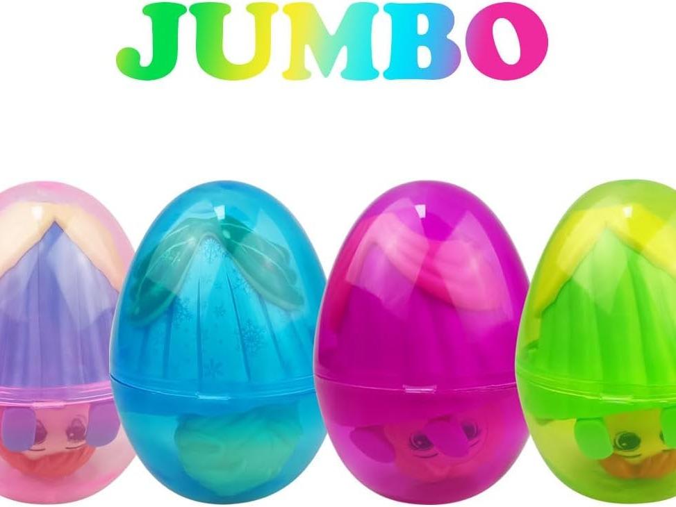 Princess Surprise Eggs with Deformation Toys – 8-Pack Party Favors